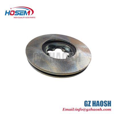 High Performance Brake Disc 6C11-1125AB-0 Front Brake Disc 5 Holes Suitable for Ford Transit V348