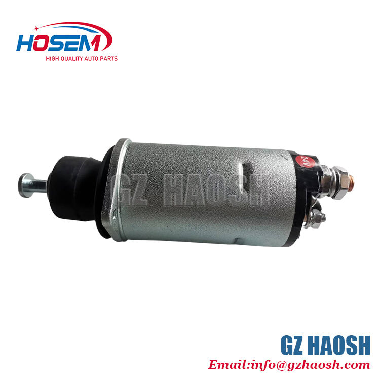 24V Starter Solenoid Auto Parts for Isuzu NPR 4HF1 / 4HK1 Engines with 3-Month Warranty