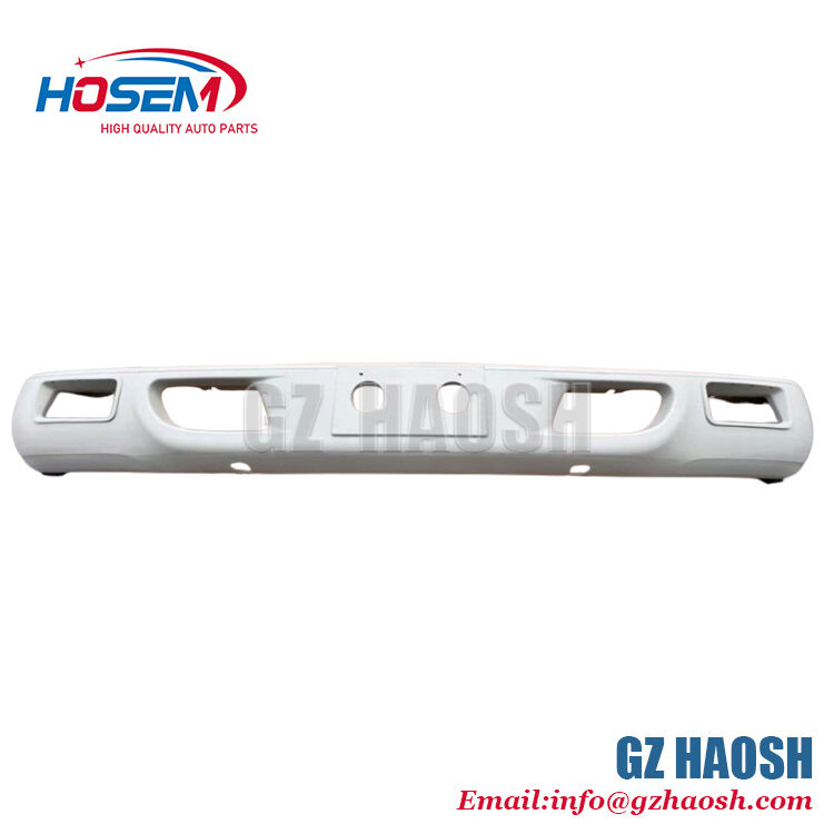 Isuzu NPR71 White Finish Durable Material Front Bumper with Factory-Level Fit