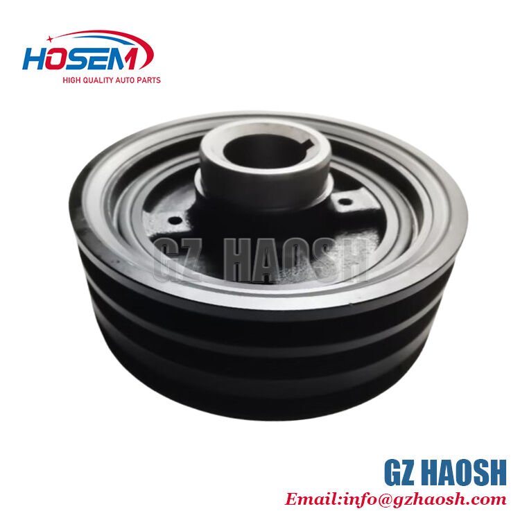 Mitsubishi Parts ME017116 Crankshaft Pulley 3 Grooves for CANTER 4D34