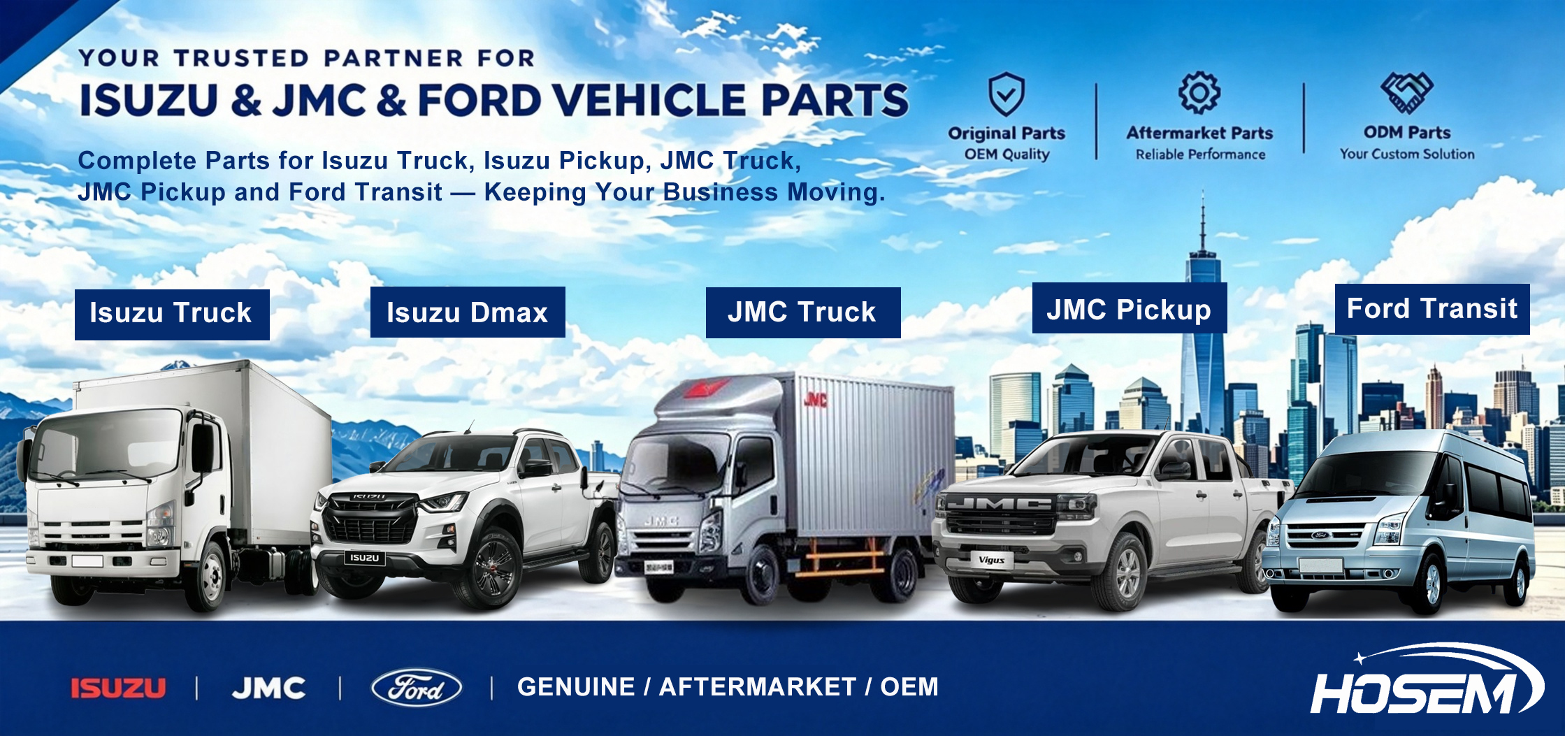 Qualität Isuzu-LKW-Teile Fabrik