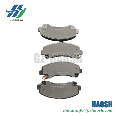 8-98079104-0 Brake Pads Set For Isuzu DMAX 4X4  8-98079104-1 8980791041 8980791040