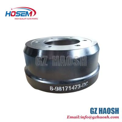 ISUZU NQR BUS Rear Brake Drum 8-98171473-1 16.1Kg Cast Iron