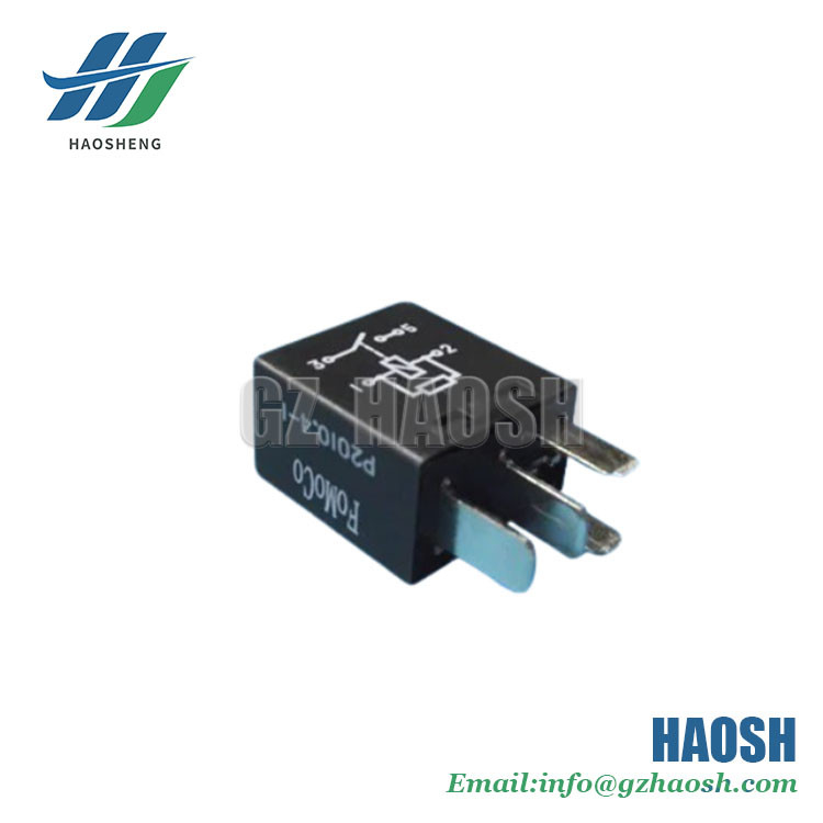 Ford JMC Transit V348 7C19-14B192AA 7C19 14B192AA Relay 4pin JQ114H Negro
