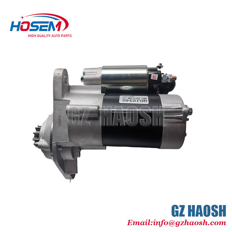 Isuzu Auto Parts Starter Motor Assembly (24V/3.5W) 8-97095811-0 Fit For Isuzu NPR66 (4HF1 Engine)